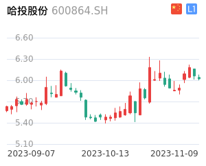 哈投股份k线分析报告